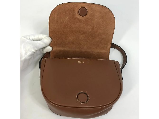 Céline Borsa a tracolla pochette Celine 198263DU3 Marrone - vista 13