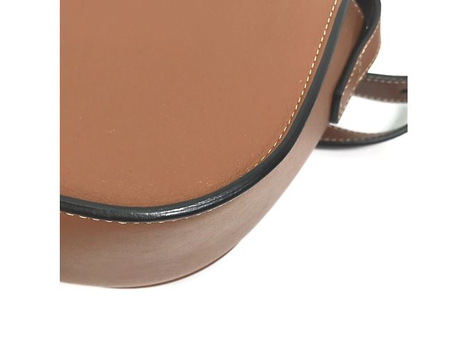 Céline Borsa a tracolla pochette Celine 198263DU3 Marrone - vista 9