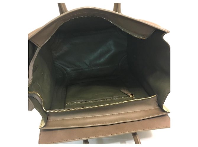 Céline Borsa Mini Shopper Celine 165213 Marrone - vista 7