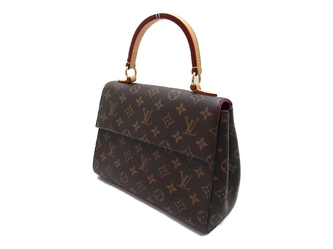 Borsa a Spalla Cluny BB di Louis Vuitton Marrone - vista 3