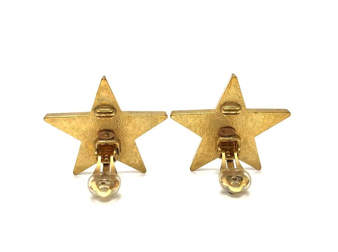 Timeless Chanel Vintage Clip Ohrringe Golden - Ansicht 2
