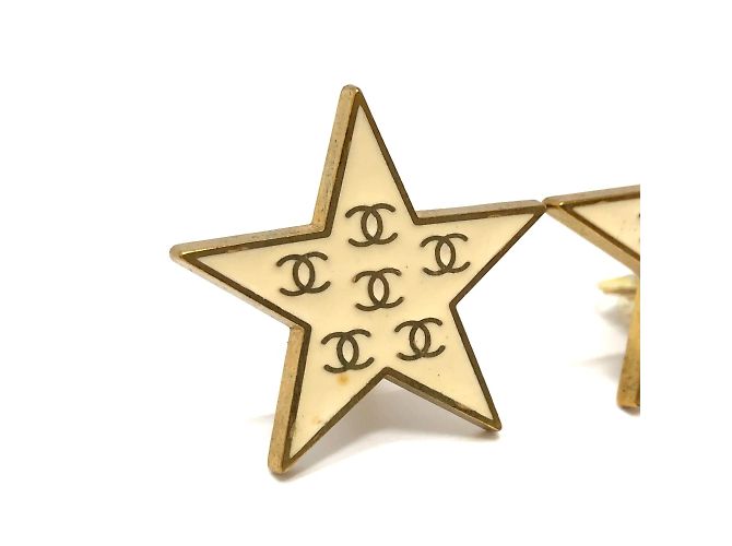 Timeless Chanel Vintage Clip Ohrringe Golden - Ansicht 4