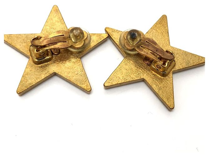 Timeless Chanel Vintage Clip Ohrringe Golden - Ansicht 6