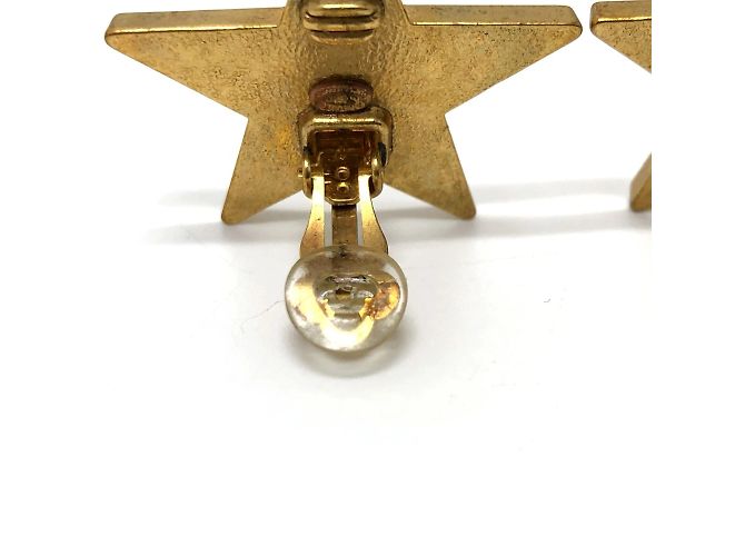 Timeless Chanel Vintage Clip Ohrringe Golden - Ansicht 7