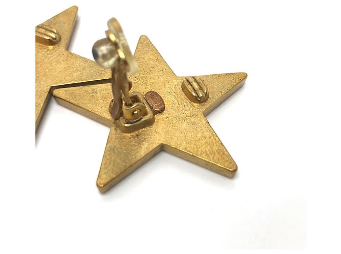 Timeless Chanel Vintage Clip Ohrringe Golden - Ansicht 9