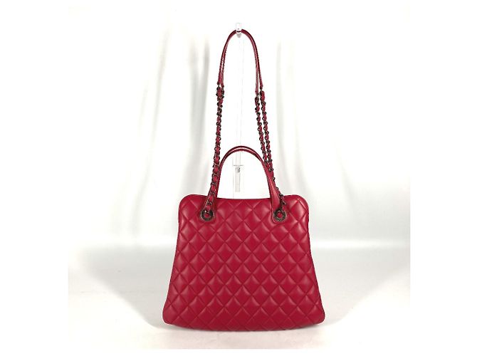 Chanel Tasche aus rosa Leder Pink - Ansicht 3