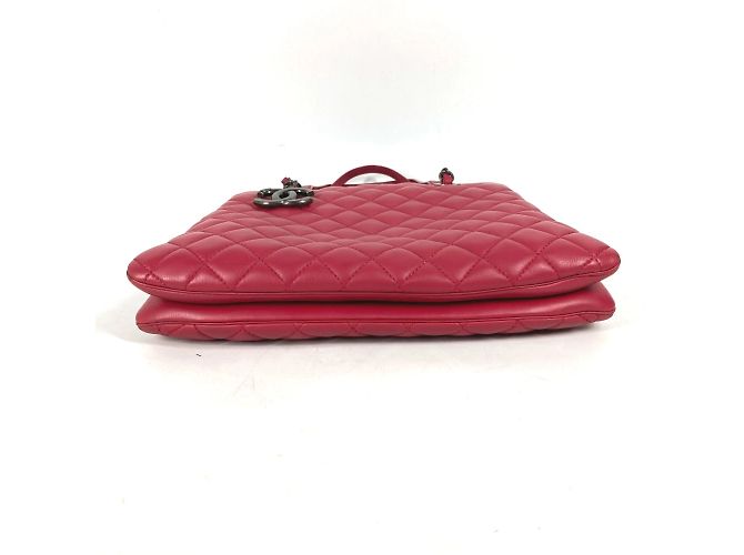 Chanel Tasche aus rosa Leder Pink - Ansicht 5