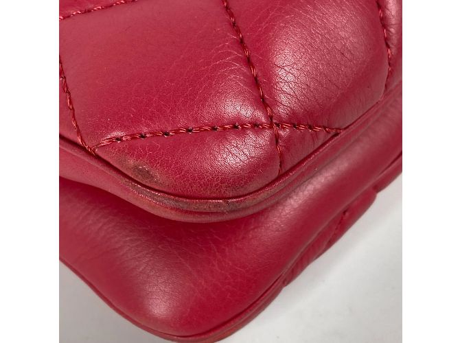 Chanel Tasche aus rosa Leder Pink - Ansicht 6