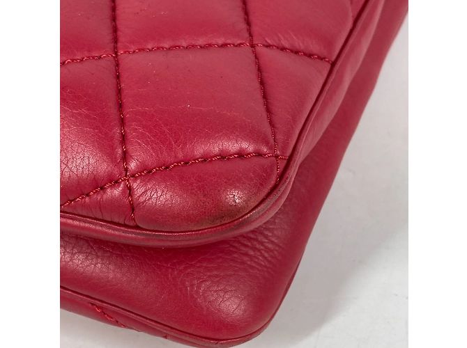 Chanel Tasche aus rosa Leder Pink - Ansicht 9
