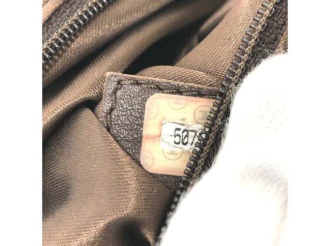 Chanel braune Leder-Tote - Ansicht 13