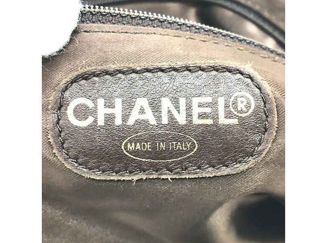 Chanel braune Leder-Tote - Ansicht 14