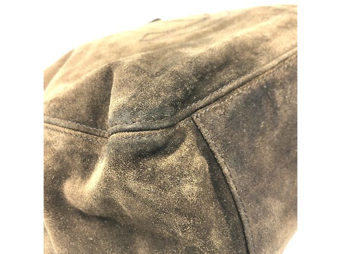 Chanel braune Leder-Tote - Ansicht 5