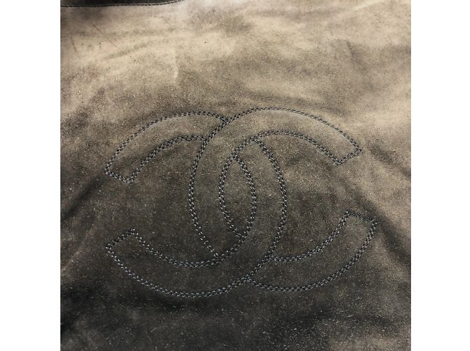 Chanel braune Leder-Tote - Ansicht 9