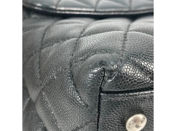 Borsa in pelle nera Chanel A92991 Nero - vista 11