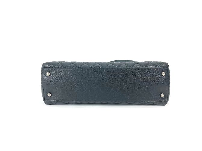 Borsa in pelle nera Chanel A92991 Nero - vista 5