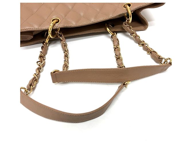 Chanel Beige Leather Shoulder Bag - view 11
