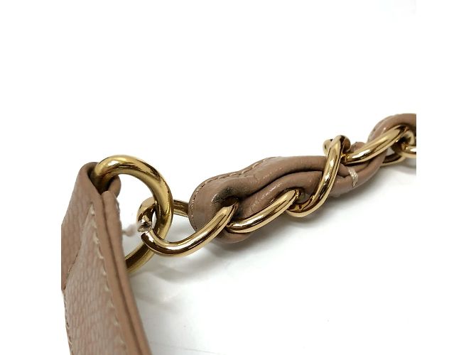 Chanel Beige Leather Shoulder Bag - view 12