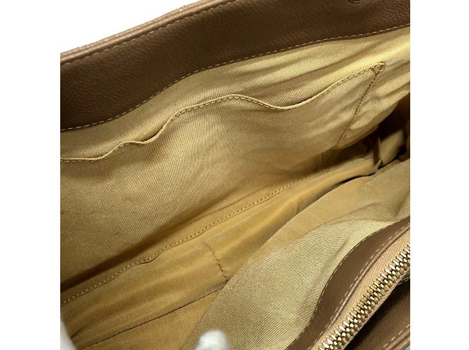 Chanel Beige Leather Shoulder Bag - view 13