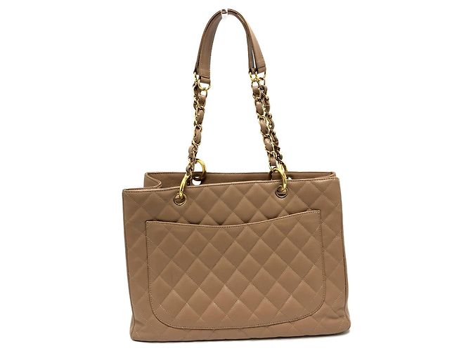 Chanel Beige Leather Shoulder Bag - view 2