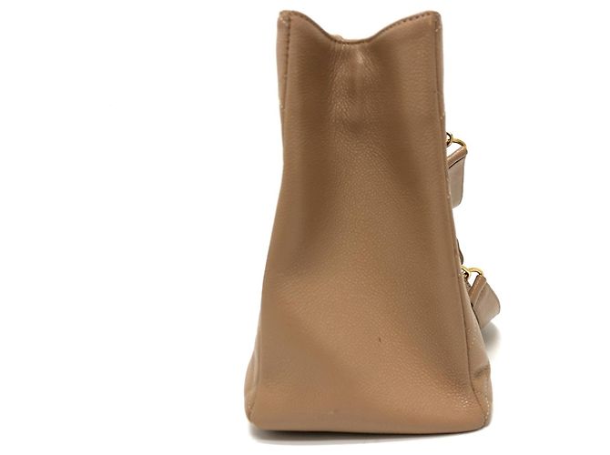 Chanel Beige Leather Shoulder Bag - view 3