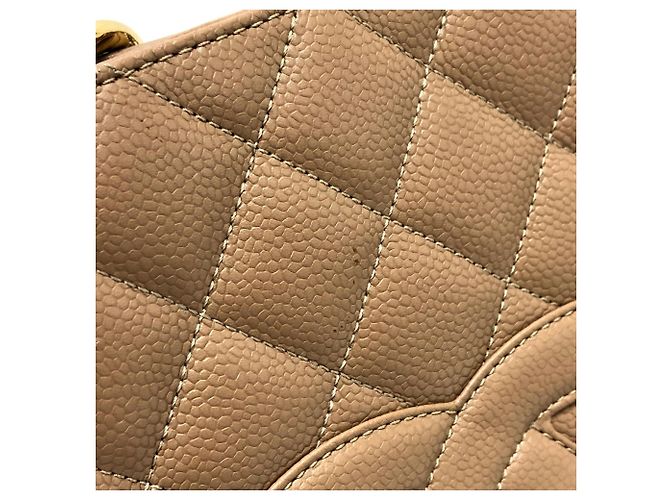 Chanel Beige Leather Shoulder Bag - view 9