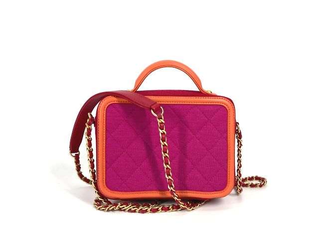 Borsa Crossbody 2WAY CC Mark di Chanel Rosso - vista 2