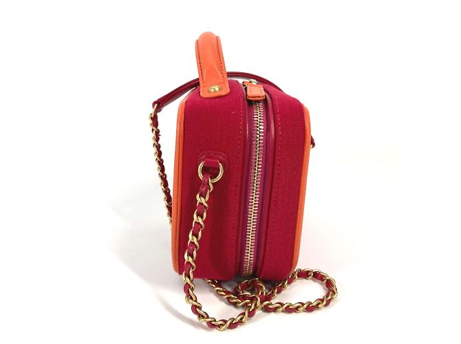 Borsa Crossbody 2WAY CC Mark di Chanel Rosso - vista 3
