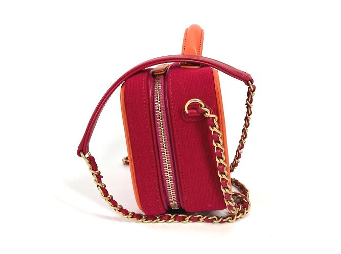 Borsa Crossbody 2WAY CC Mark di Chanel Rosso - vista 4
