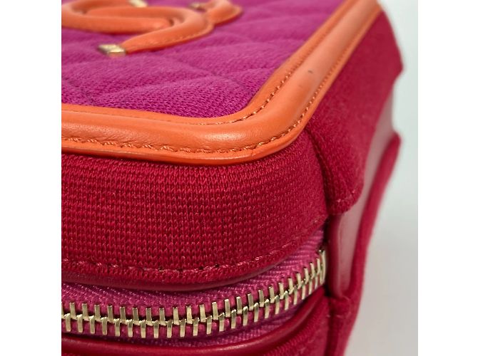 Borsa Crossbody 2WAY CC Mark di Chanel Rosso - vista 7