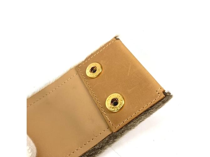 Chanel 01A Beiger Leder Gürtel - Ansicht 10