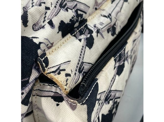 Borsa a spalla in tessuto nero Chanel - vista 10