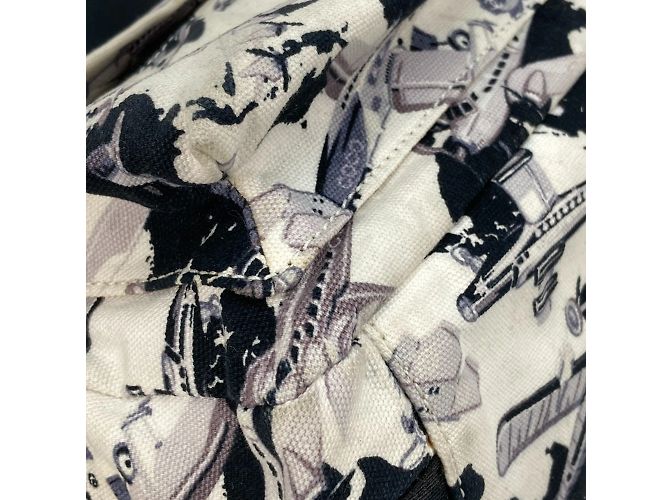 Borsa a spalla in tessuto nero Chanel - vista 5