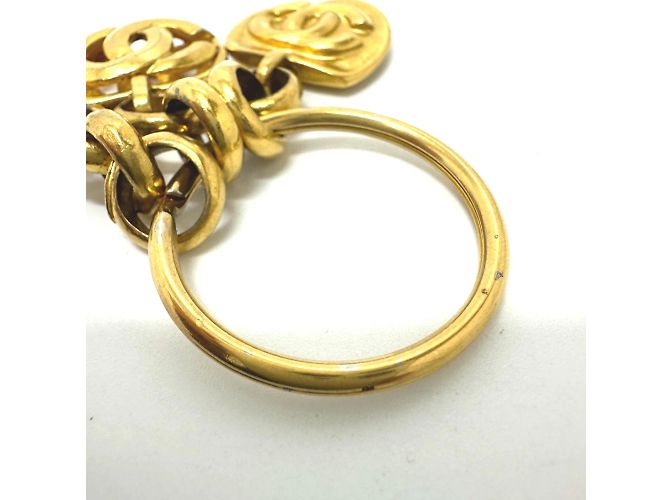 Portachiavi placcato oro Chanel D'oro - vista 9