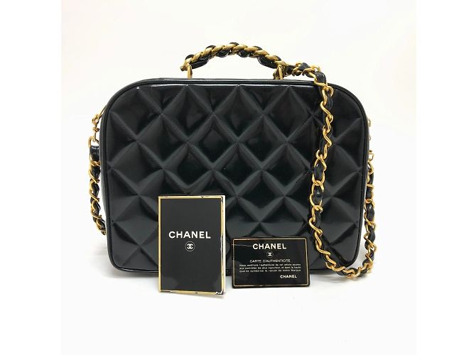 Borsa a mano Chanel Matelassé 2WAY Nero - vista 15