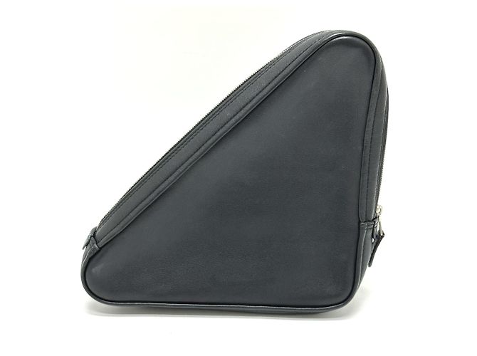 Everyday Pochette in pelle nera Balenciaga Nero - vista 2