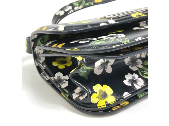 Borsa a spalla in pelle nera Balenciaga Nero - vista 8