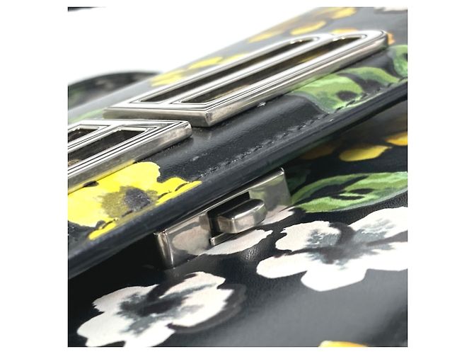 Borsa a spalla in pelle nera Balenciaga Nero - vista 9