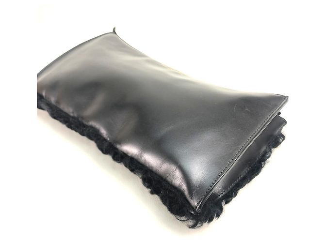 Clutch nera Balenciaga Nero - vista 3