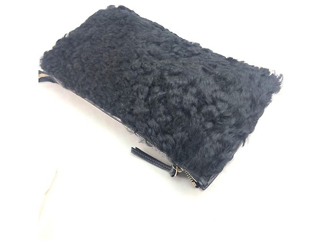 Clutch nera Balenciaga Nero - vista 5