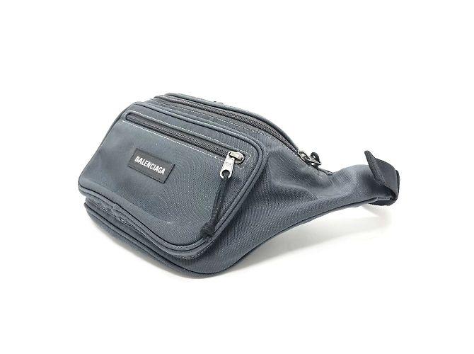 Borsa a vita grigia Balenciaga Marrone - vista 3