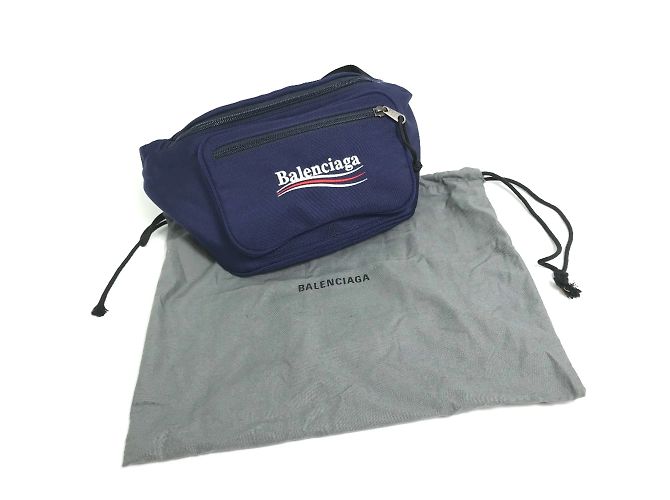 Riñonera Navy Balenciaga Azul marino - vista 9