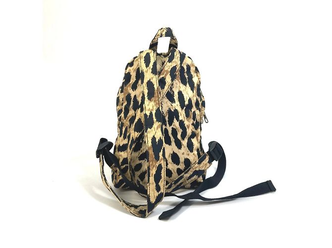 Everyday Balenciaga Leopard-Print Rucksack Beige - Ansicht 2
