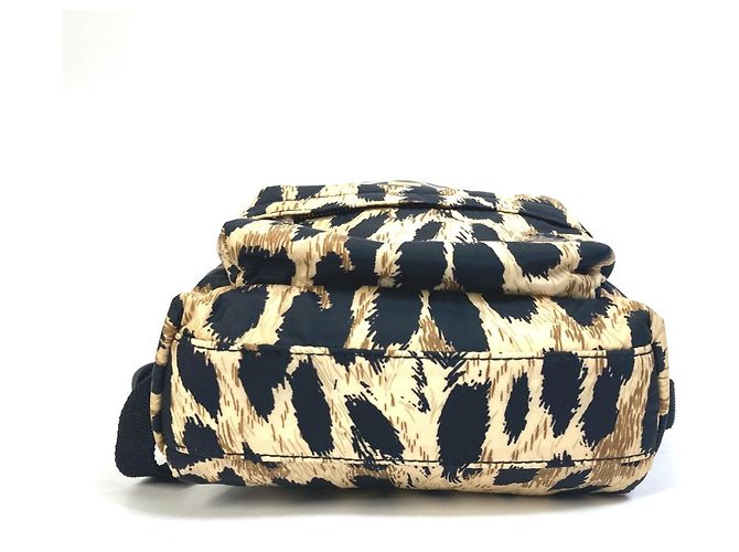 Everyday Balenciaga Leopard-Print Rucksack Beige - Ansicht 5