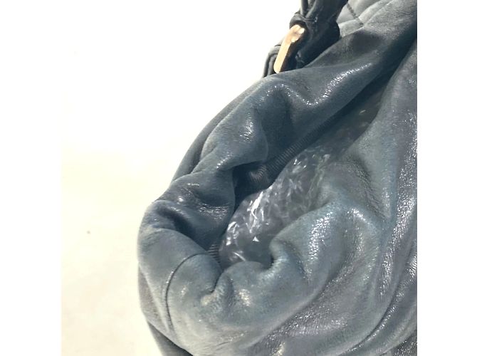 Borsa a spalla in pelle nera Chanel Nero - vista 11