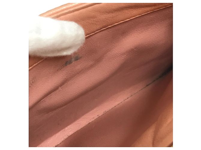 Borsa a spalla in pelle rosa Chanel - vista 16
