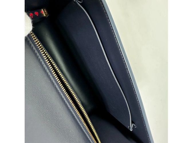 Christian Dior Heart Logo Crossbody Shoulder Bag Black - view 13