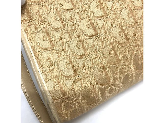 Borsa a spalla beige Christian Dior - vista 16