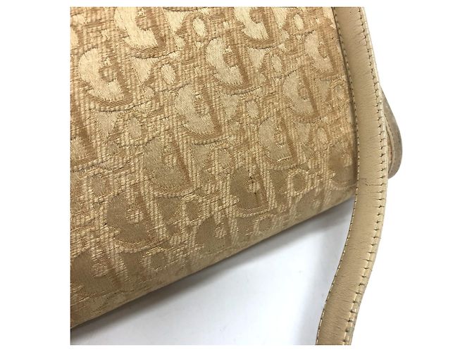 Borsa a spalla beige Christian Dior - vista 17