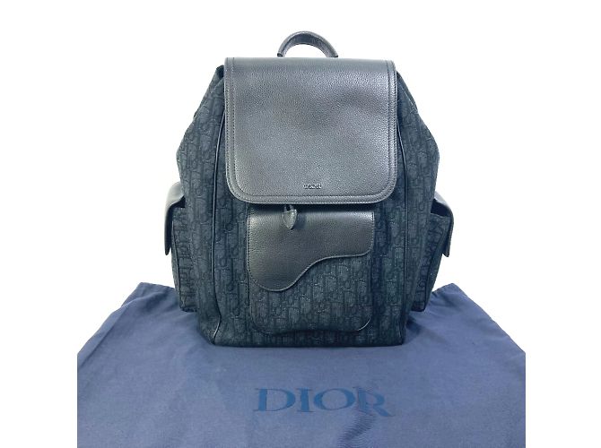 Zaino navy Christian Dior Blu navy - vista 5