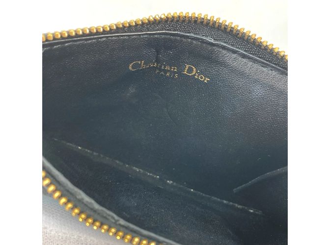 Monedero Caro Cannage de Christian Dior Negro - vista 11